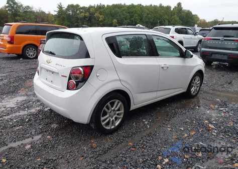 2014 Chevrolet Sonic Lt Auto from USA, damaged, VIN 1G1JC6SB2E4186520